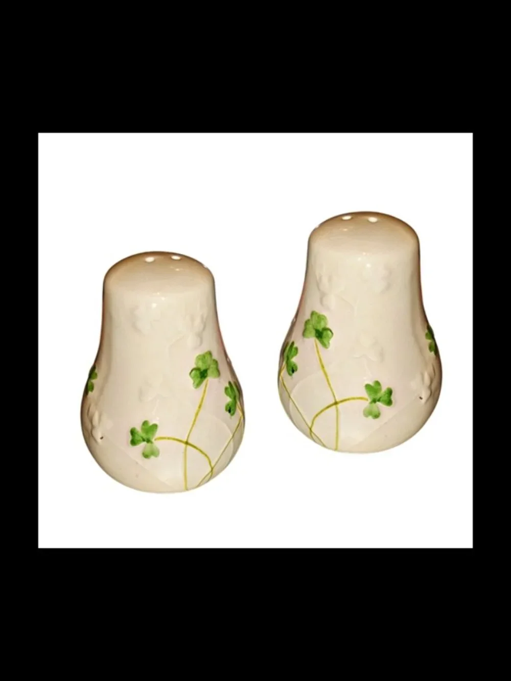 Watervale Ceramic Salt & Pepper Shaker Cruet Set